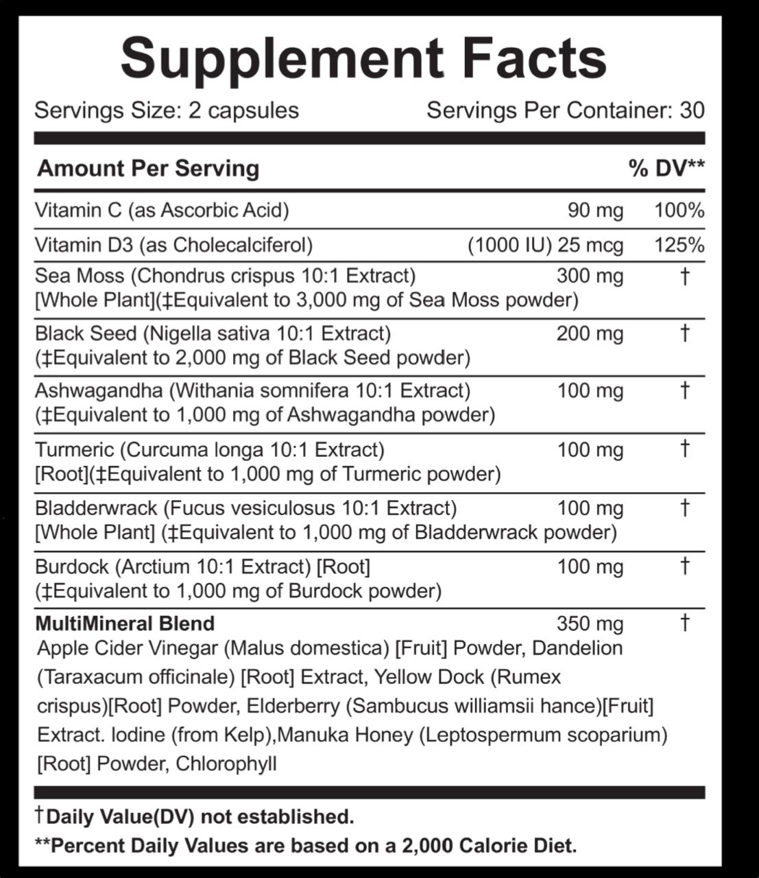 MultiMineral - All in 1 Supplement High on Herbs