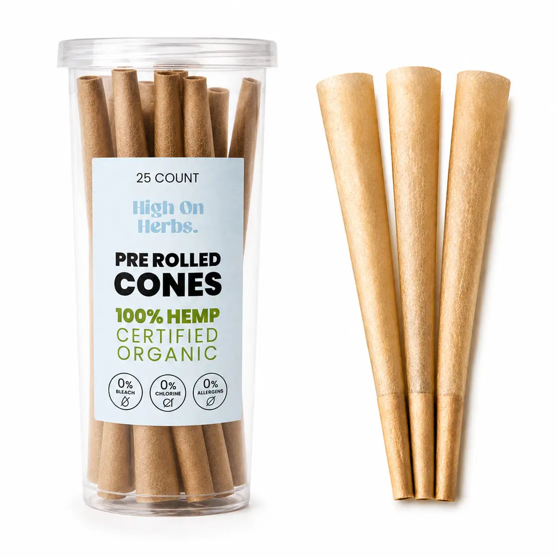 Pre Rolled Cones 100% HEMP